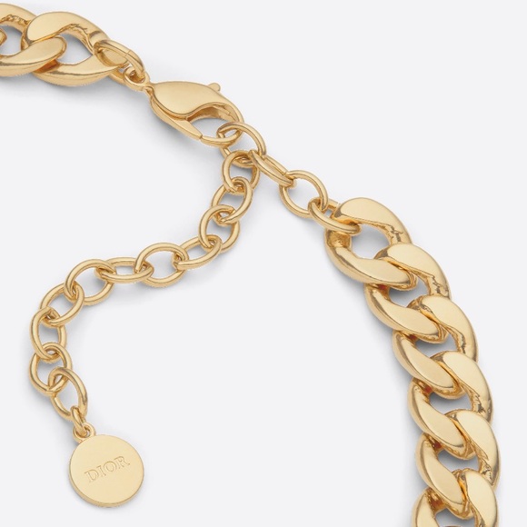 Dior 30 MONTAIGNE NECKLACE
Gold-Finish Metal and White Crystals Brand New - Picture 4 of 9